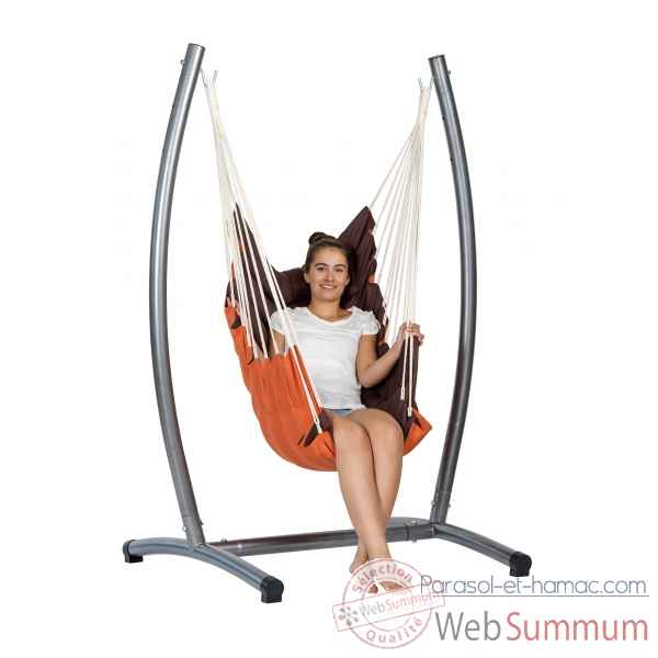 Kit support omega et fauteuil suspendu brésilien terracotta amazonas -az-4011700